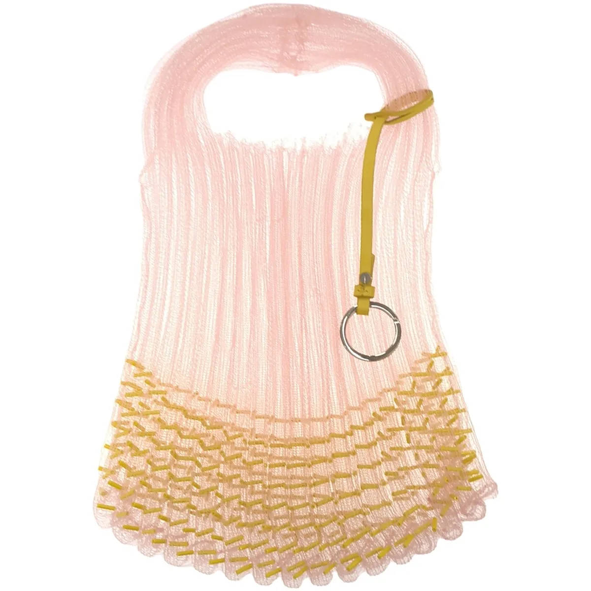 JIL SANDER ジルサンダー BEADS MARKET BAG チュールデザインバッグ
