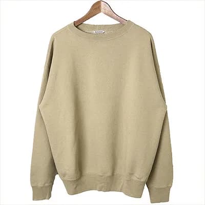 AURALEE AURALEE 17AW BACK WOOL SWEAT BIG P/O