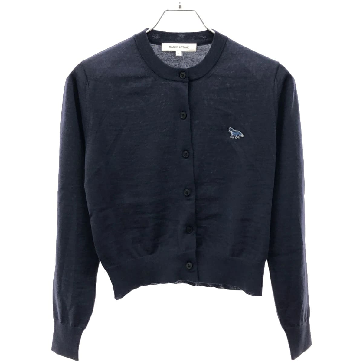 MAISON KITSUNE メゾンキツネ ベイビーフォックス パッチ レギュラーカーディガン MW00507KT1036