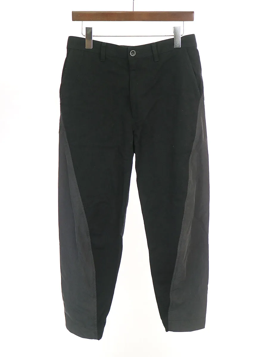 ISSEY MIYAKE イッセイミヤケ メン 19AW ナイロン切替デザインパンツ