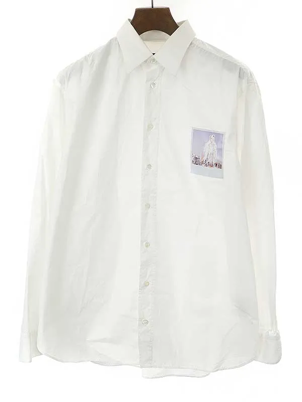 RAF SIMONS ラフシモンズ 20AW Photograph Print フォトパッチシャツ