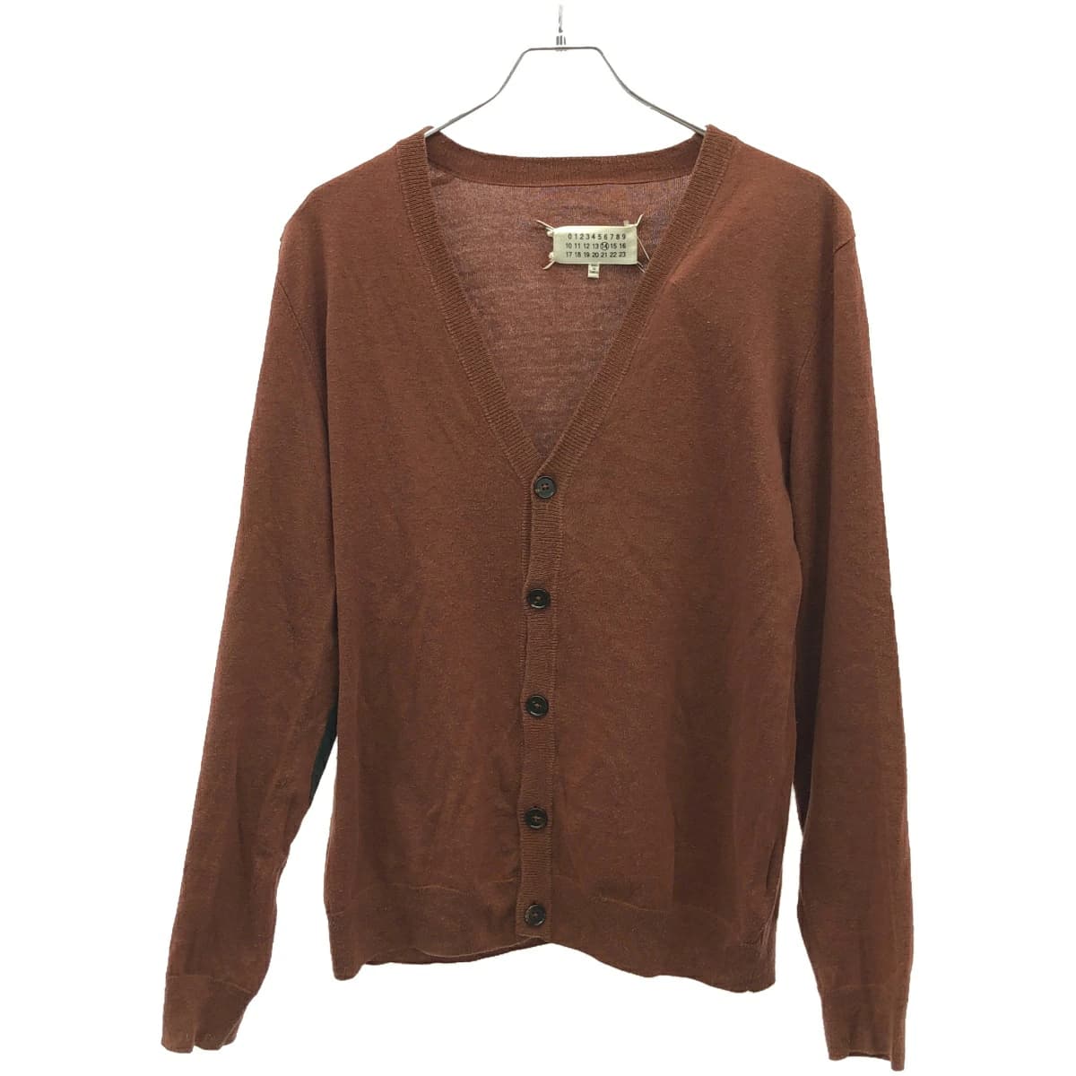 Maison Margiela メゾン マルジェラ 15AW エルボーパッチ コットンウールカーディガン