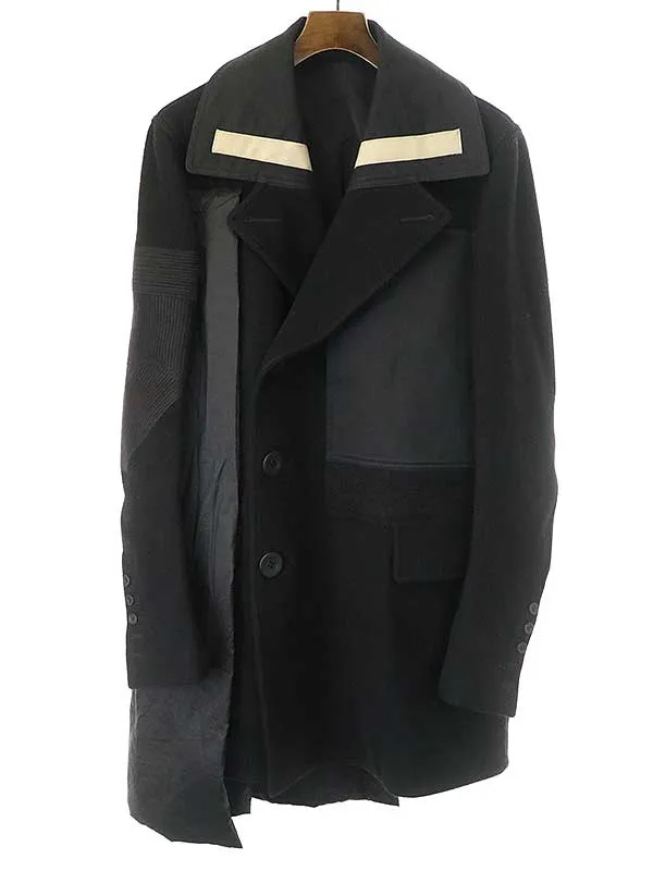 Rick Owens リックオウエンス 15AW TRENCH CAPED SPHINX PEA スフィンクストレンチコート