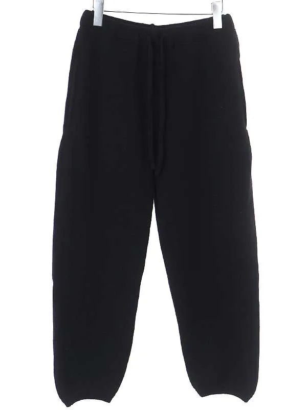 HERILL ヘリル 22AW Goldencash Sweatpants カシミヤスウェットニットパンツ