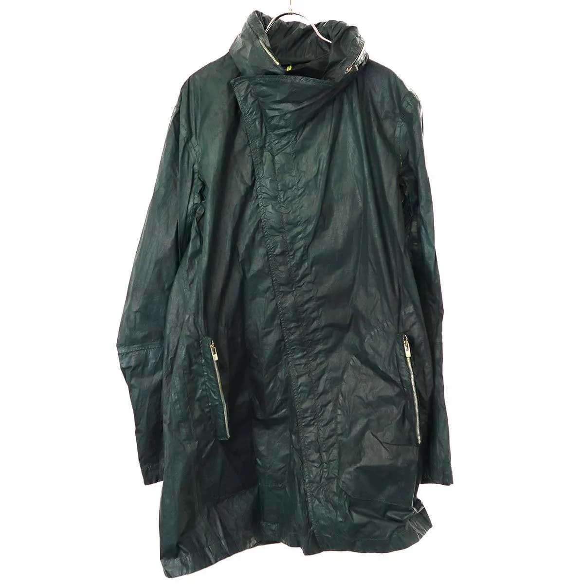 CAROL CHRISTIAN POELL キャロルクリスチャンポエル Chainseam Parka チェーンシームハイネックロングコート パーカー OM/2491 NAS-PTC/12