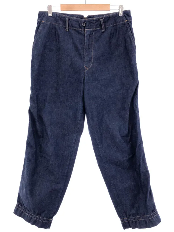 kolor カラー ビーコン 21SS DENIM PACKARING PANT デニムパッカリングパンツ
