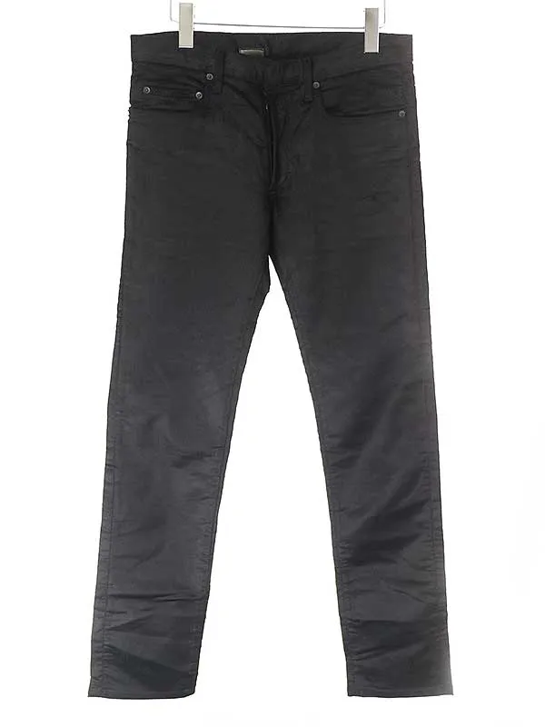 Dior HOMME ディオールオム 07AW ストレッチコーティングコーデュロイパンツ