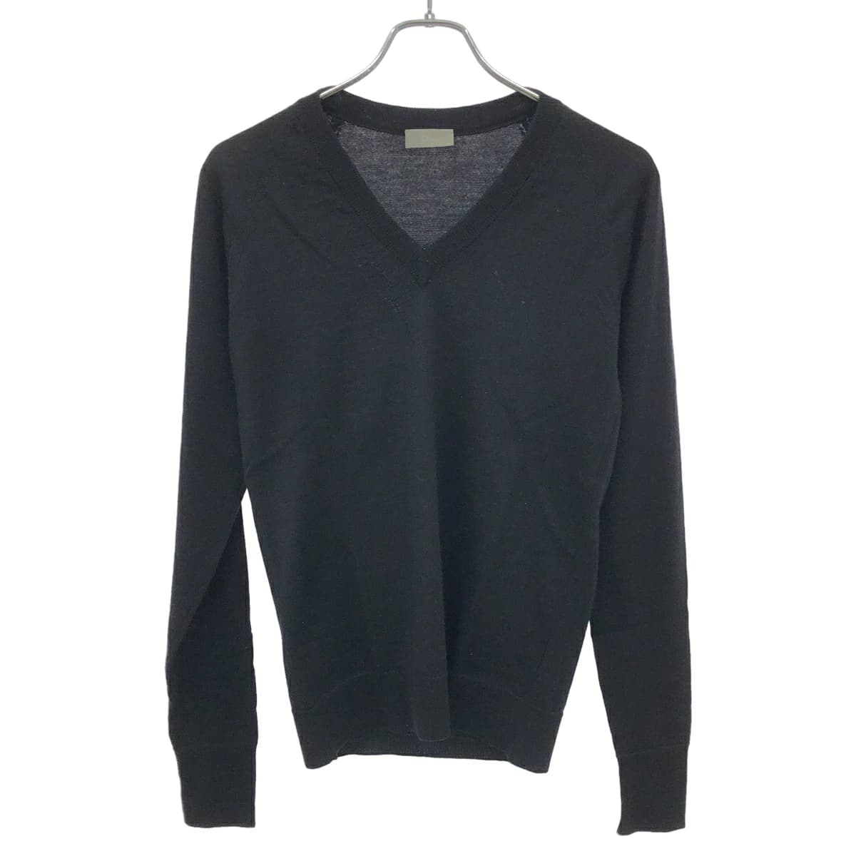 Dior HOMME ディオールオム 2005AW 爪痕 Vネックダメージニットセーター 5HH4059061