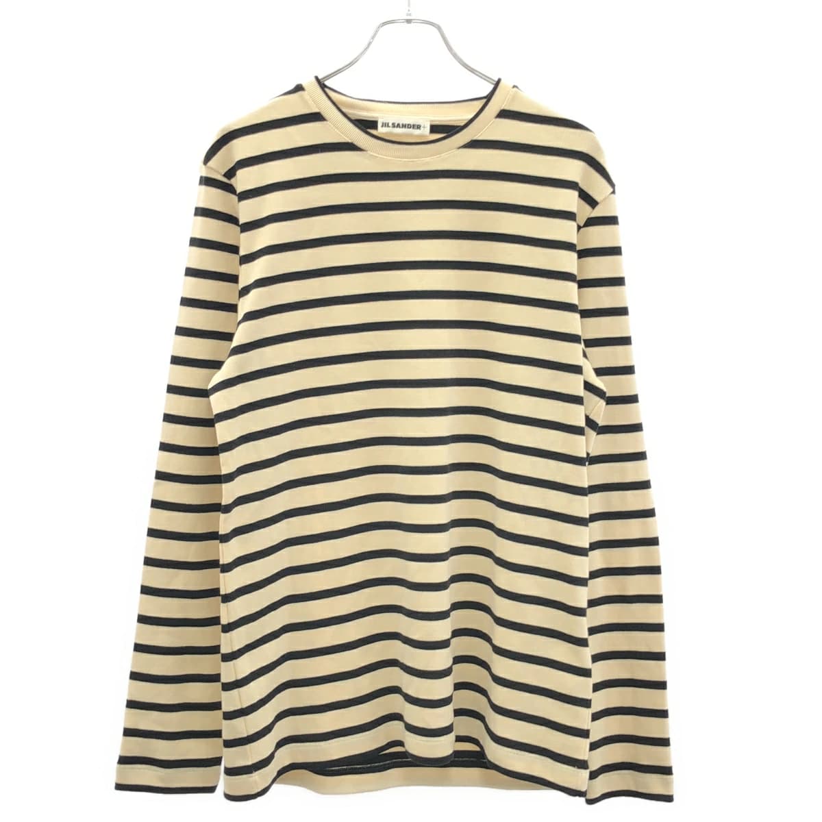 JIL SANDER ジルサンダープラス 24SS ロングスリーブボーダーカットソー J47NH0002 J46497