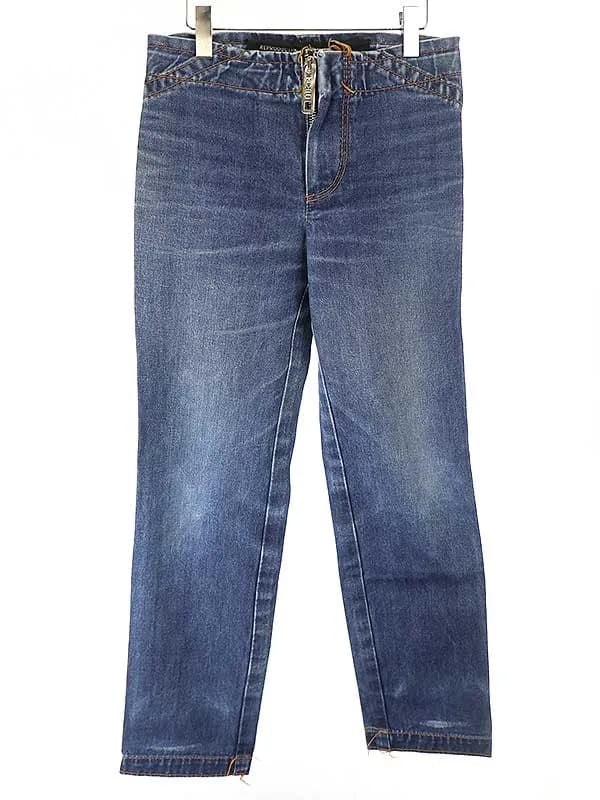Maison Margiela メゾン マルタン マルジェラ 99SS ドール期復刻 デカジップデニムパンツ