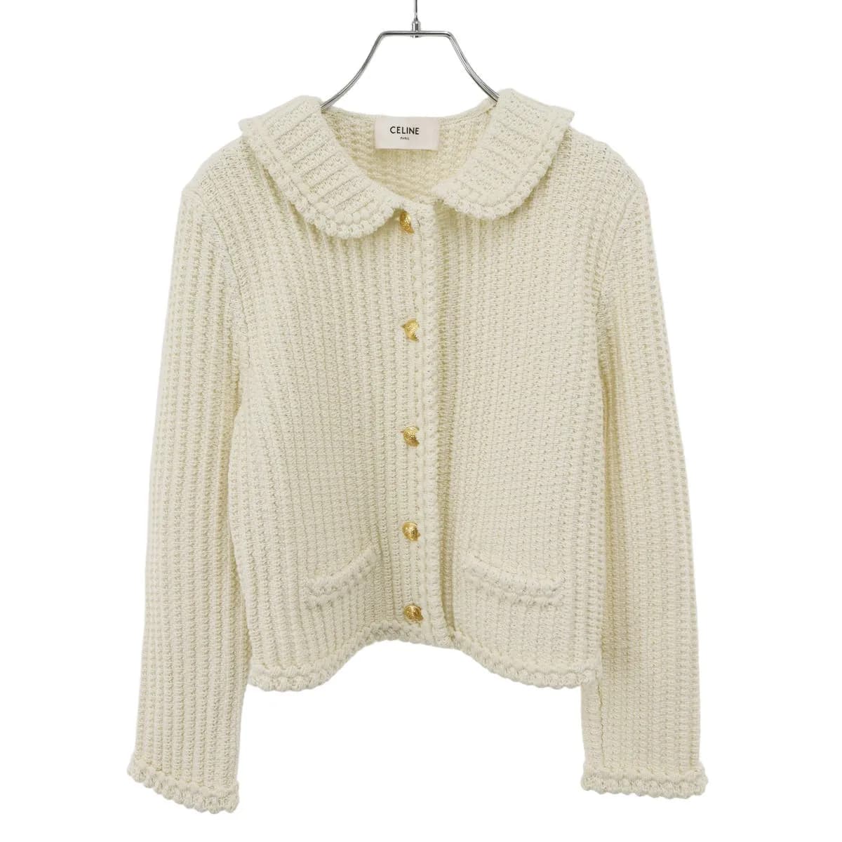 CELINE セリーヌ 25SS コットンカーディガン ニットジャケット