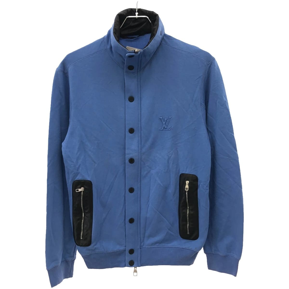 LOUIS VUITTON ルイヴィトン 11SS ロゴステッチ ジップアップスウェットジャケット