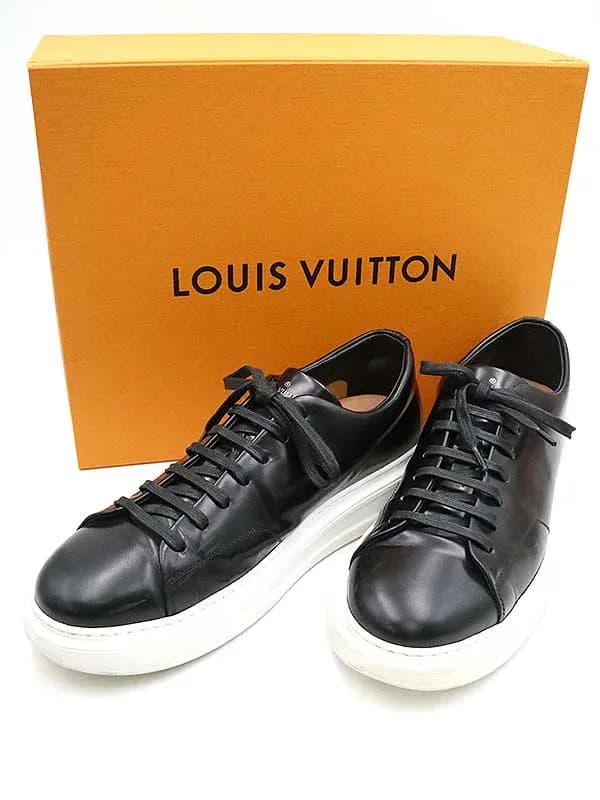 LOUIS VUITTON ルイヴィトン ビバリーヒルズ ライン レザースニーカー