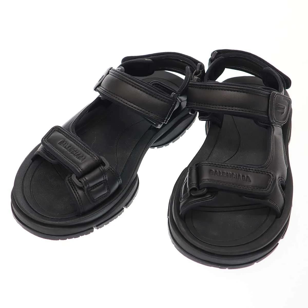 BALENCIAGA バレンシアガ Tourist ツーリスト フェイクレザーサンダル 738613