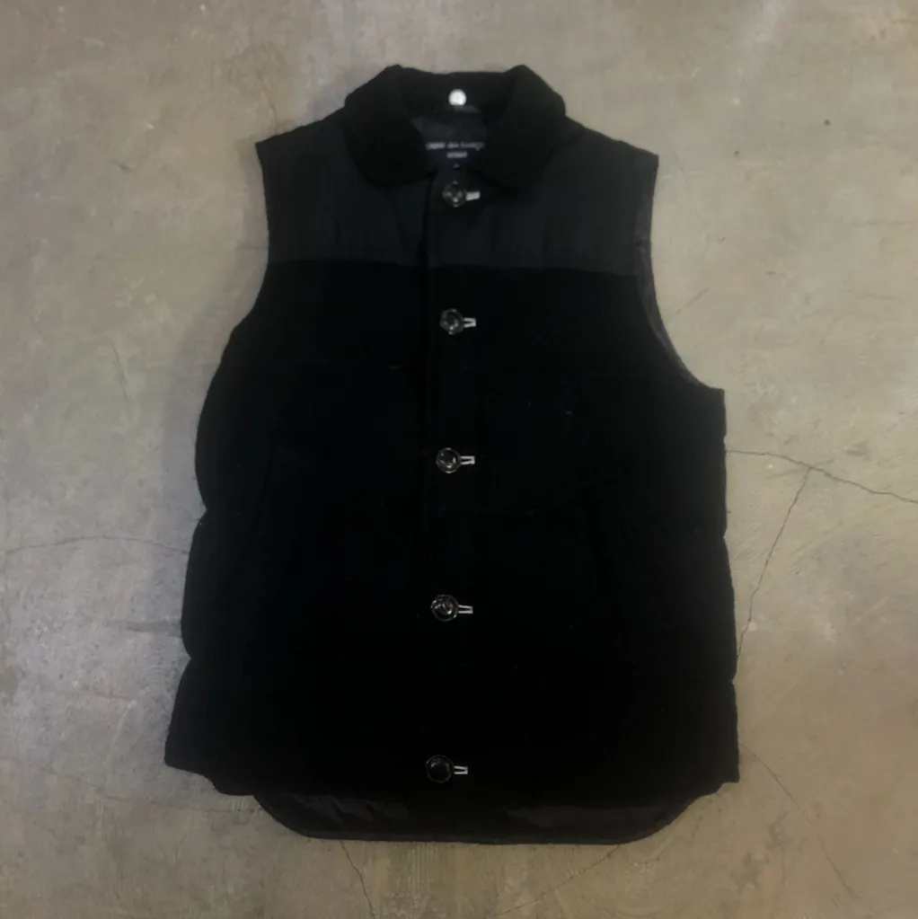 COMME des GARCONS COMME des GARCONS HOMME 13AW ウール縮絨ダウンベスト