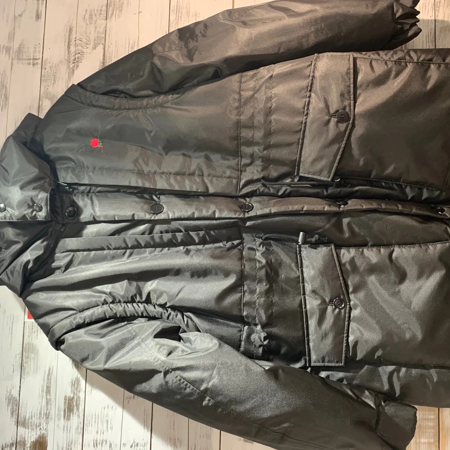 UNDERCOVER UNDER COVER 19AW Rose embroidery Hooded jacket