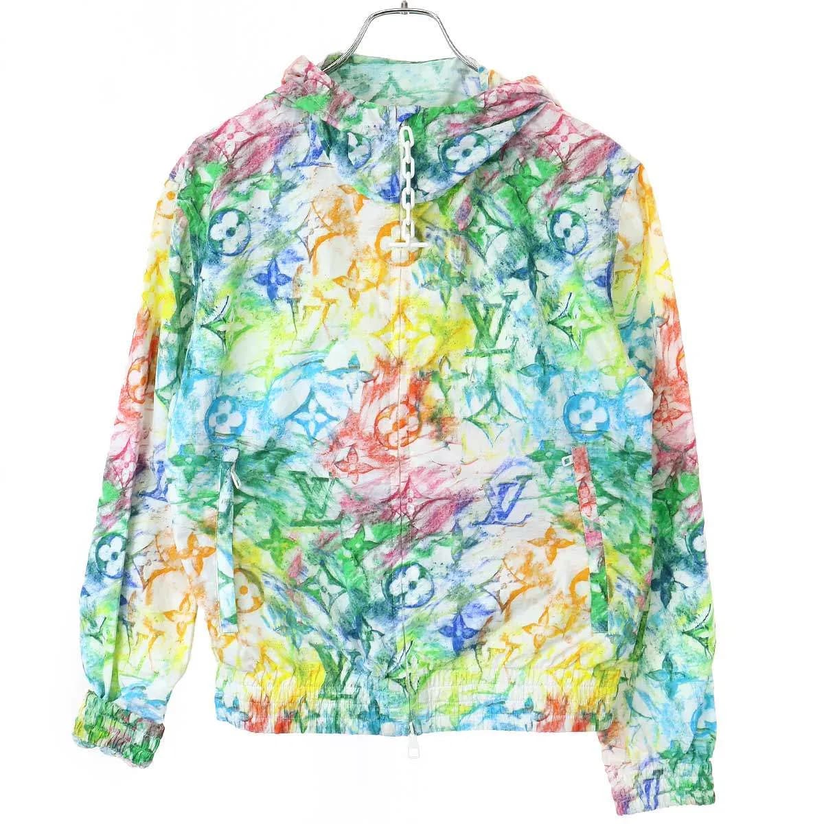 LOUIS VUITTON ルイヴィトン 21SS パステルモノグラム ナイロンパーカー ZMM HKB04W