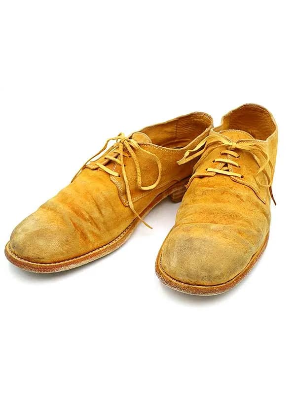 GUIDI グイディ 992 スエードダービーシューズ