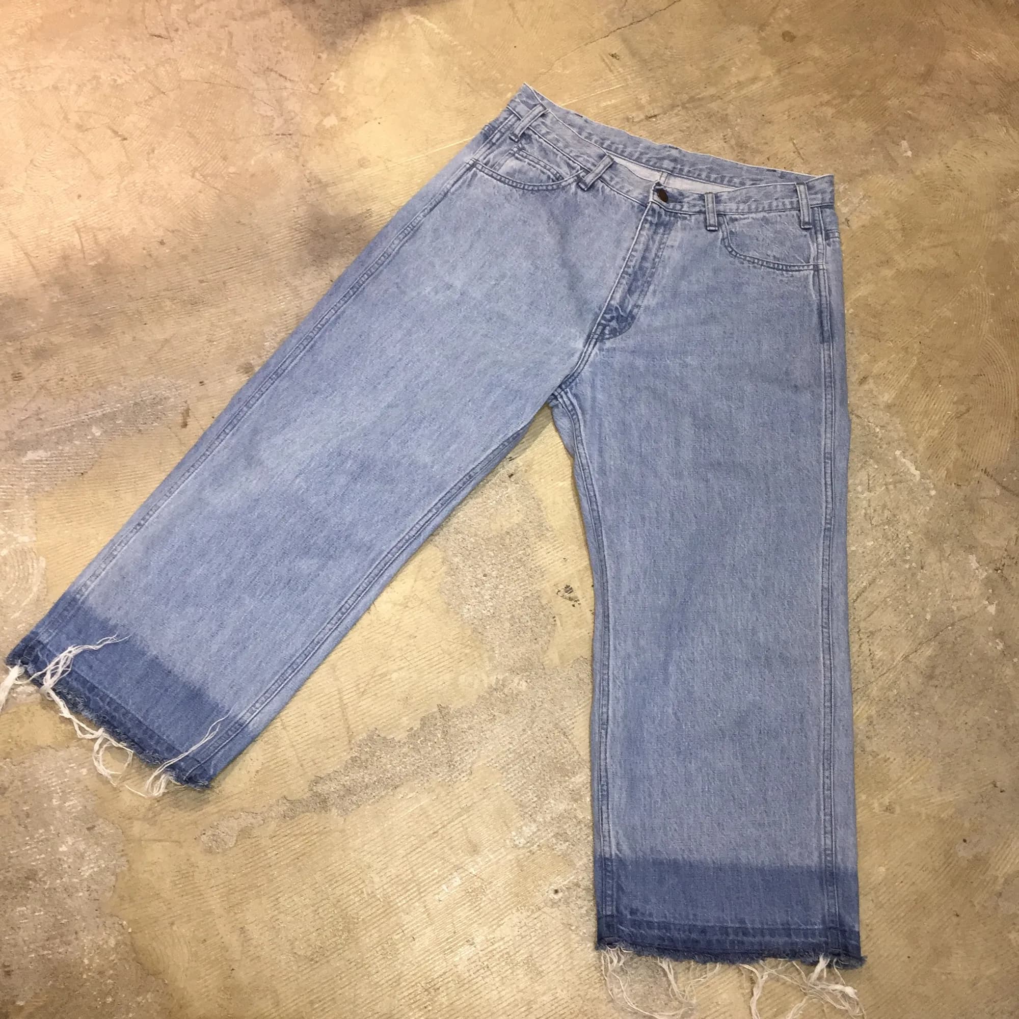 UNUSED UNUSED 16SS 13oz denim wide pants 3