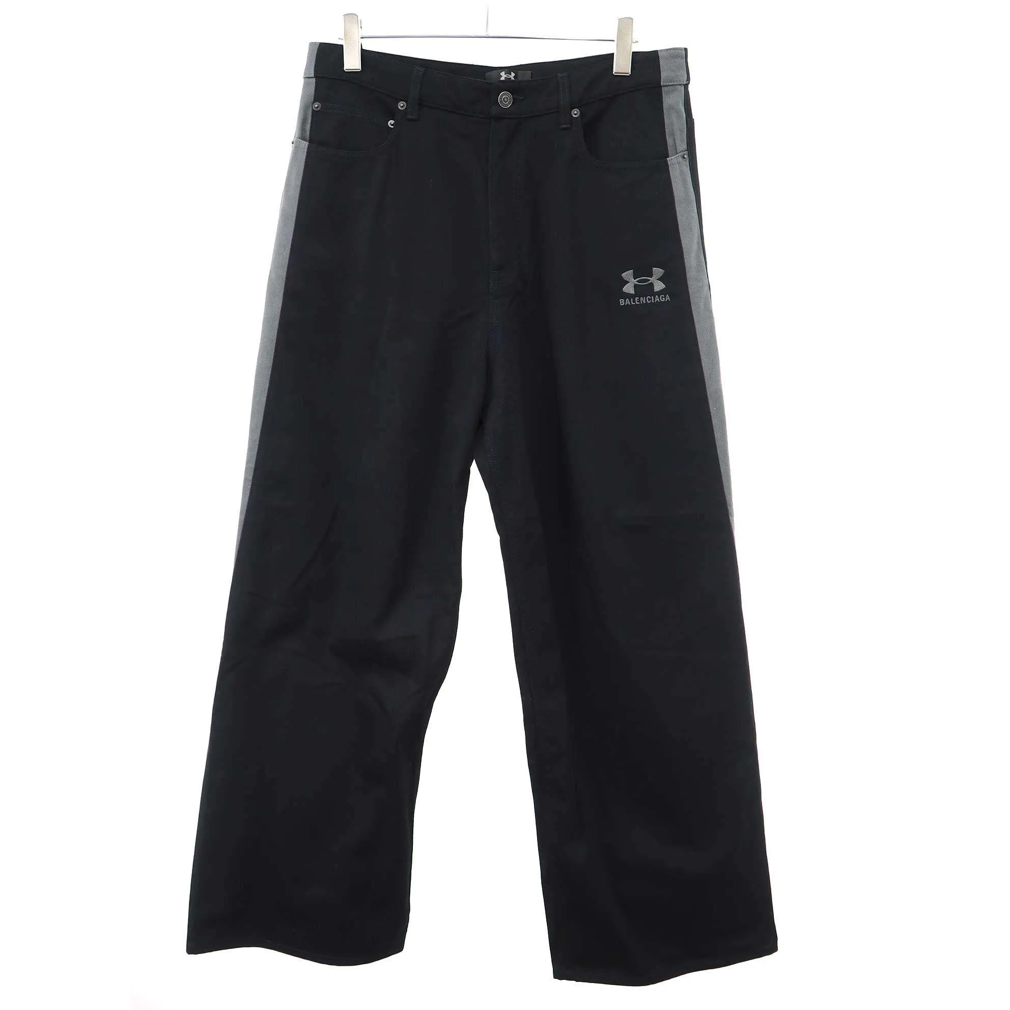 BALENCIAGA バレンシアガ アンダーアーマー Tracksuit Denim Pants トラックスーツデニムパンツ