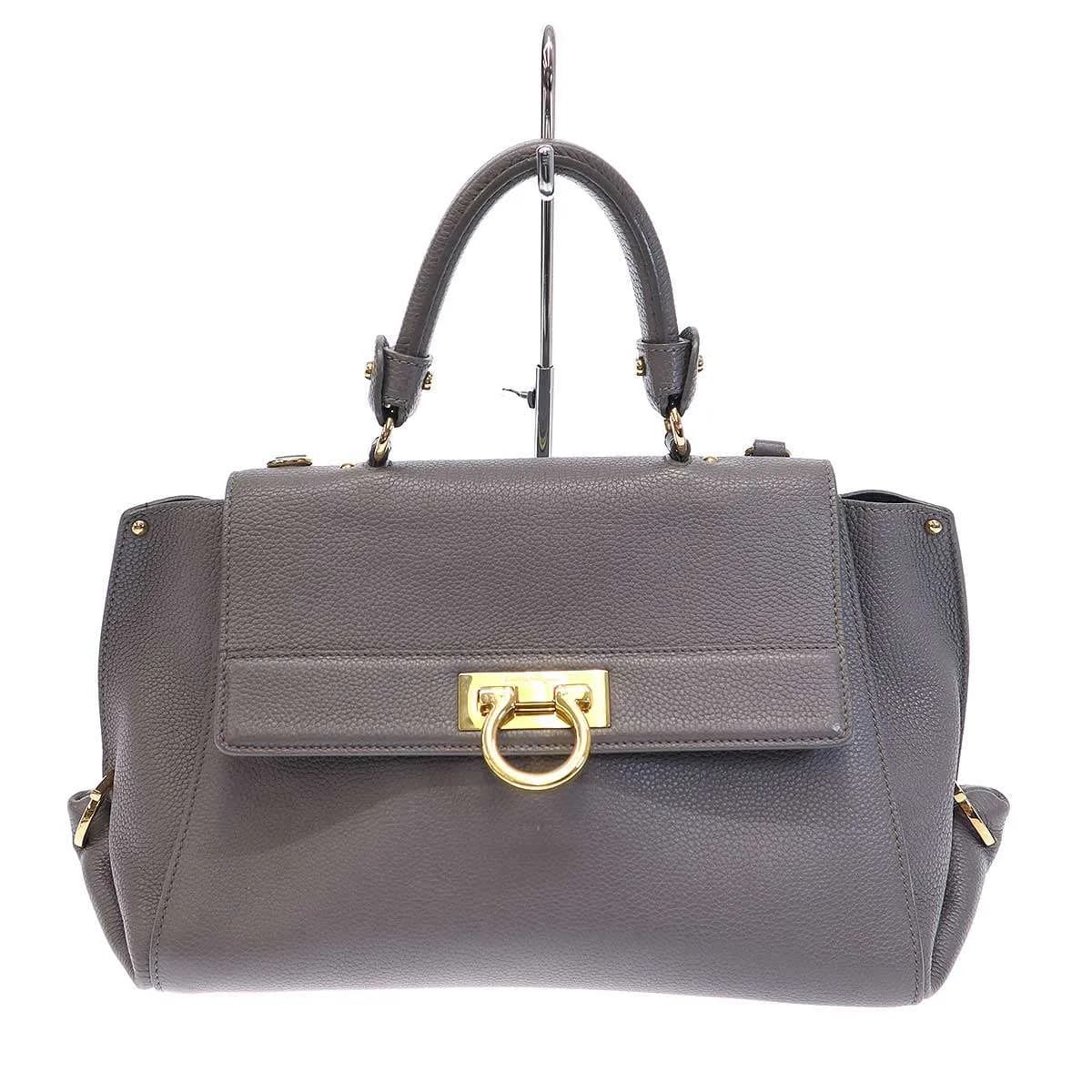 FERRAGAMO サルバトーレ フェラガモ ソフィア 2WAYレザーショルダーバッグ