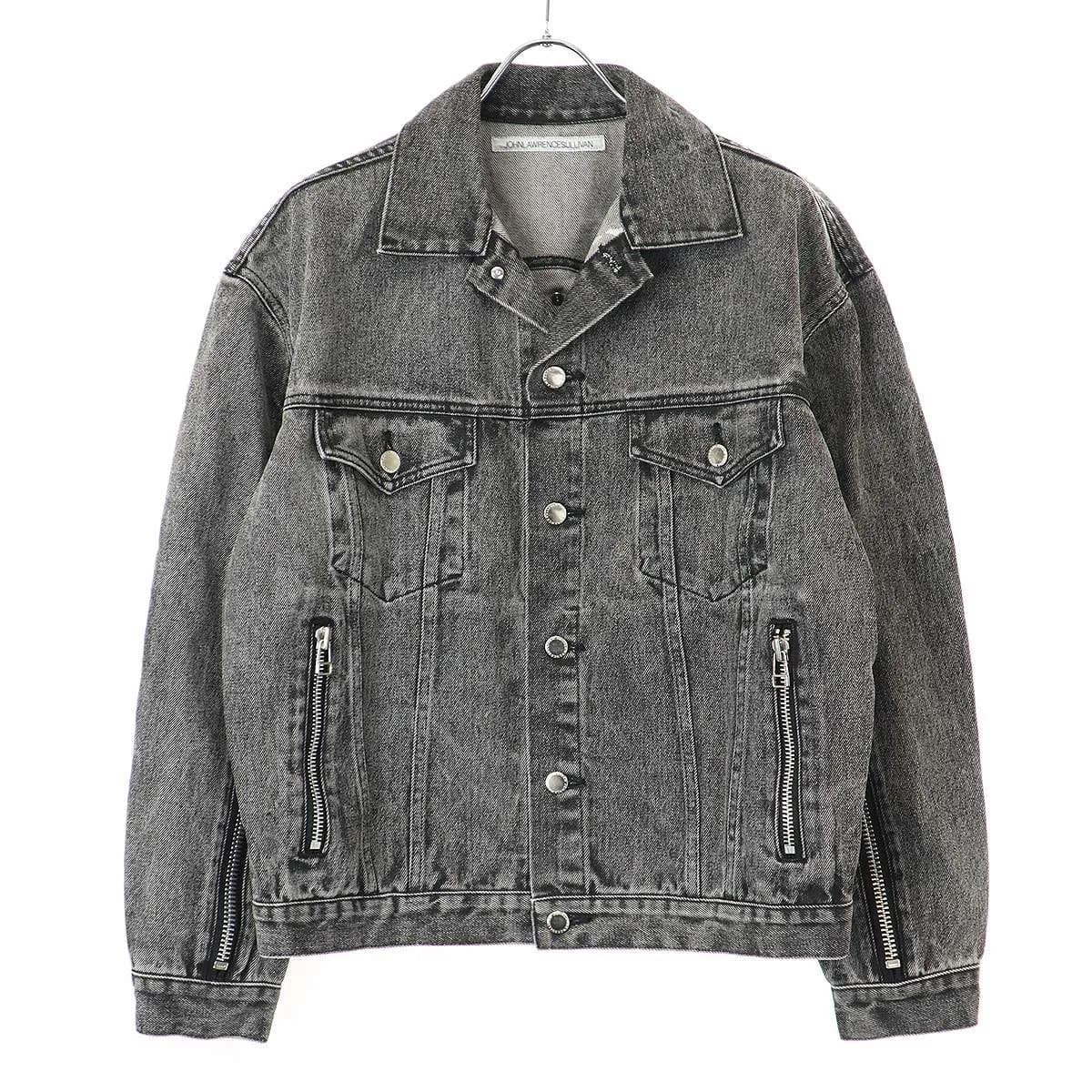 JOHN LAWRENCE SULLIVAN ジョン ローレンス サリバン 20SS ブリーチデニムジップジャケット 1A013-0320-15