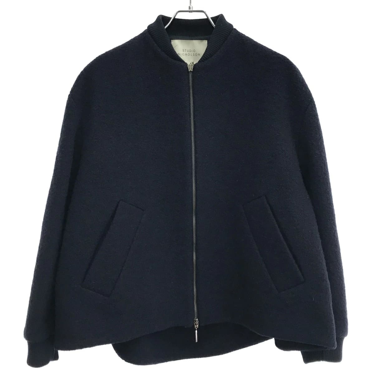 STUDIO NICHOLSON スタジオ ニコルソン HEWITT Bomber Jacket ジップアップボンバージャケット