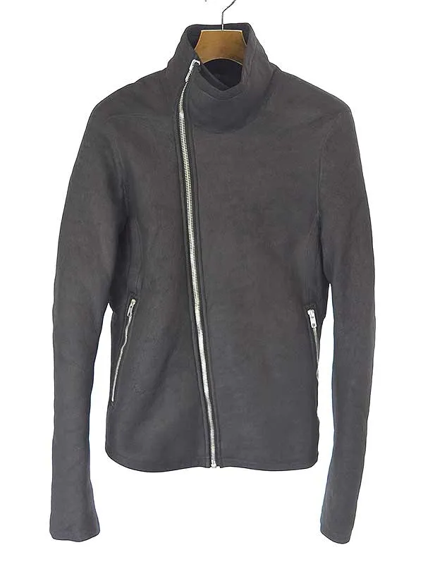 Rick Owens リックオウエンス 14AW BAUHAUS JACKET ジャーリングムートンレザージャケット