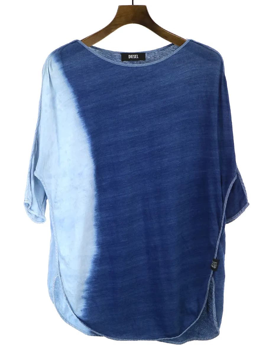 DIESEL ディーゼル ドルマンスリーブコットンガーゼTシャツ