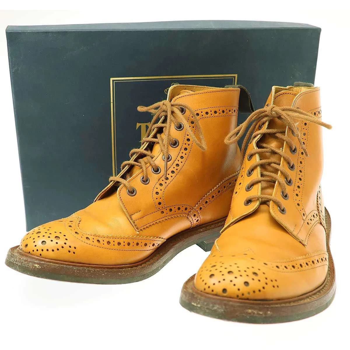 Tricker's トリッカーズ MALTON ウイングチップカントリーブーツ