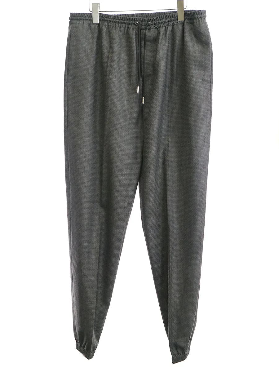 Dior HOMME ディオールオム 19AW GRIS Dior wool joggers イージージョガーパンツ