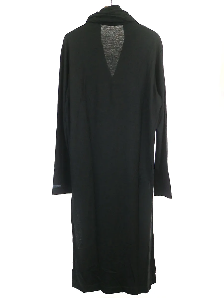 Yohji Yamamoto レギュレーション ヨウジヤマモトメン 19AW ウールジャージーストールドッキングロングカーディガン
