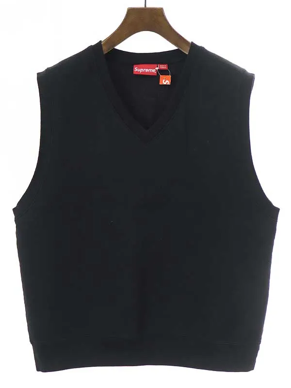 Supreme シュプリーム 23SS Sweat shirt Vest Vネックスウェットベスト
