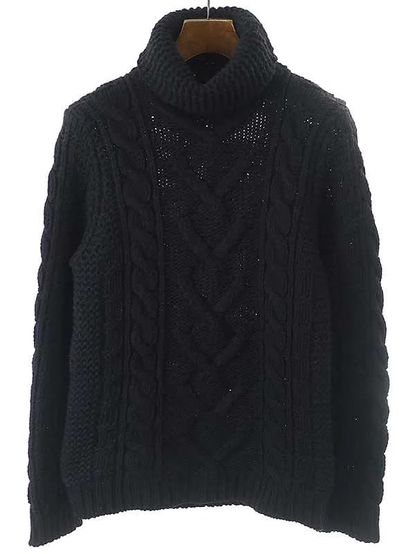 Maison Margiela メゾン マルタン マルジェラ 10 Miss Deanna 初期 タートルネックフィッシャーマンニットセーター