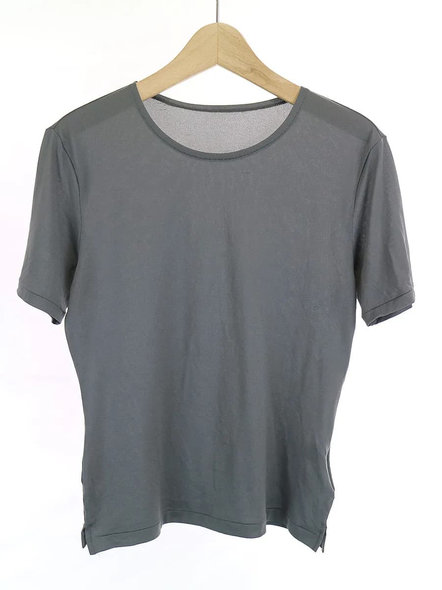 Yohji Yamamoto ヨウジヤマモトファム ストレッチジャージーTシャツ