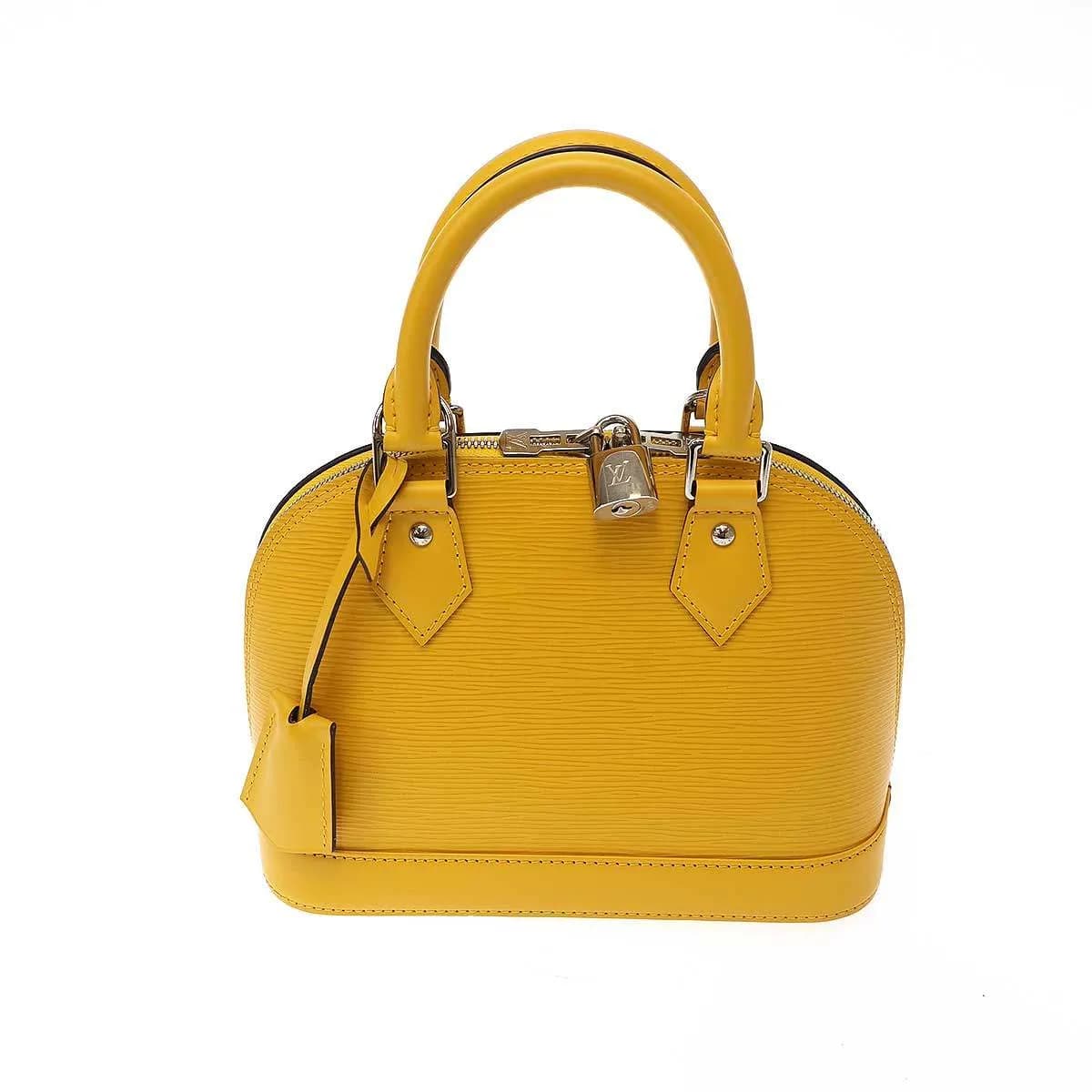 LOUIS VUITTON ルイヴィトン エピ アルマBB シトロン 2WAYハンドバッグ M40866