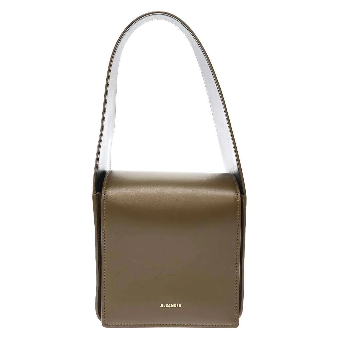 JIL SANDER ジルサンダー Sling Bag スリング スクエア レザーハンドバッグ