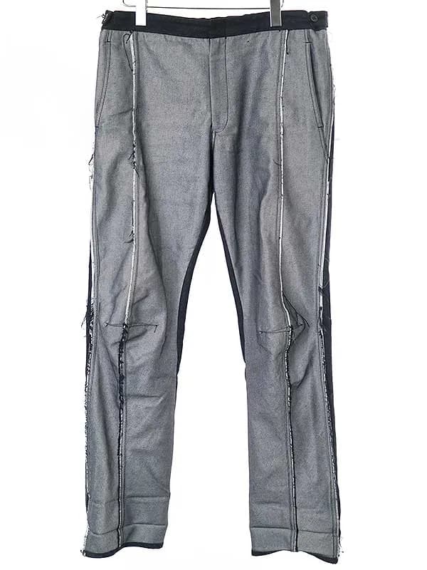 COMME des GARCONS コムデギャルソンシャツ 02SS インサイドアウトドッキングデニムパンツ
