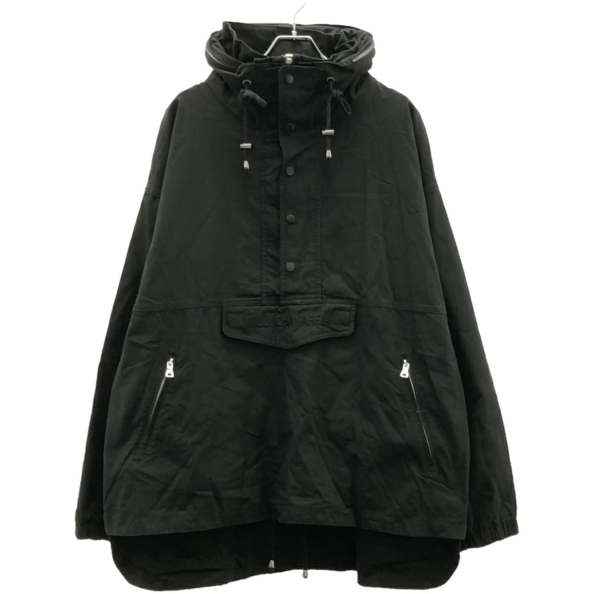 WILLY CHAVARRIA ウィリーチャバリア 22SS COWBOY PARKA RECYCTEX コットンアノラックパーカー