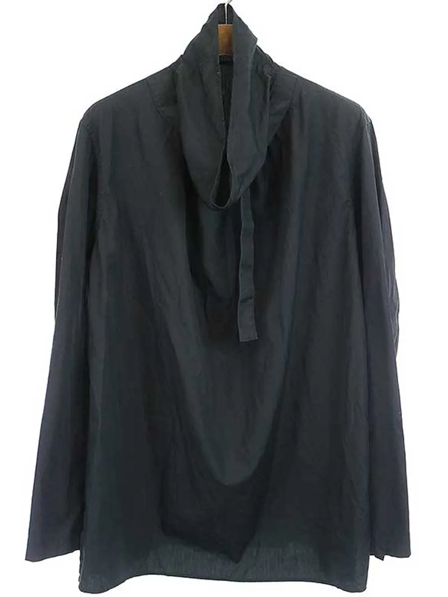 Yohji Yamamoto ヨウジヤマモト プールオム 16SS ドレープネックプルオーバーシャツ