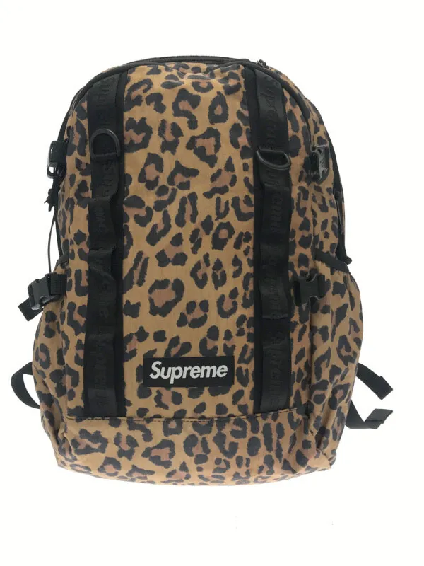 Supreme シュプリーム 20AW Leopard Backpack Bag レオパードバックパック