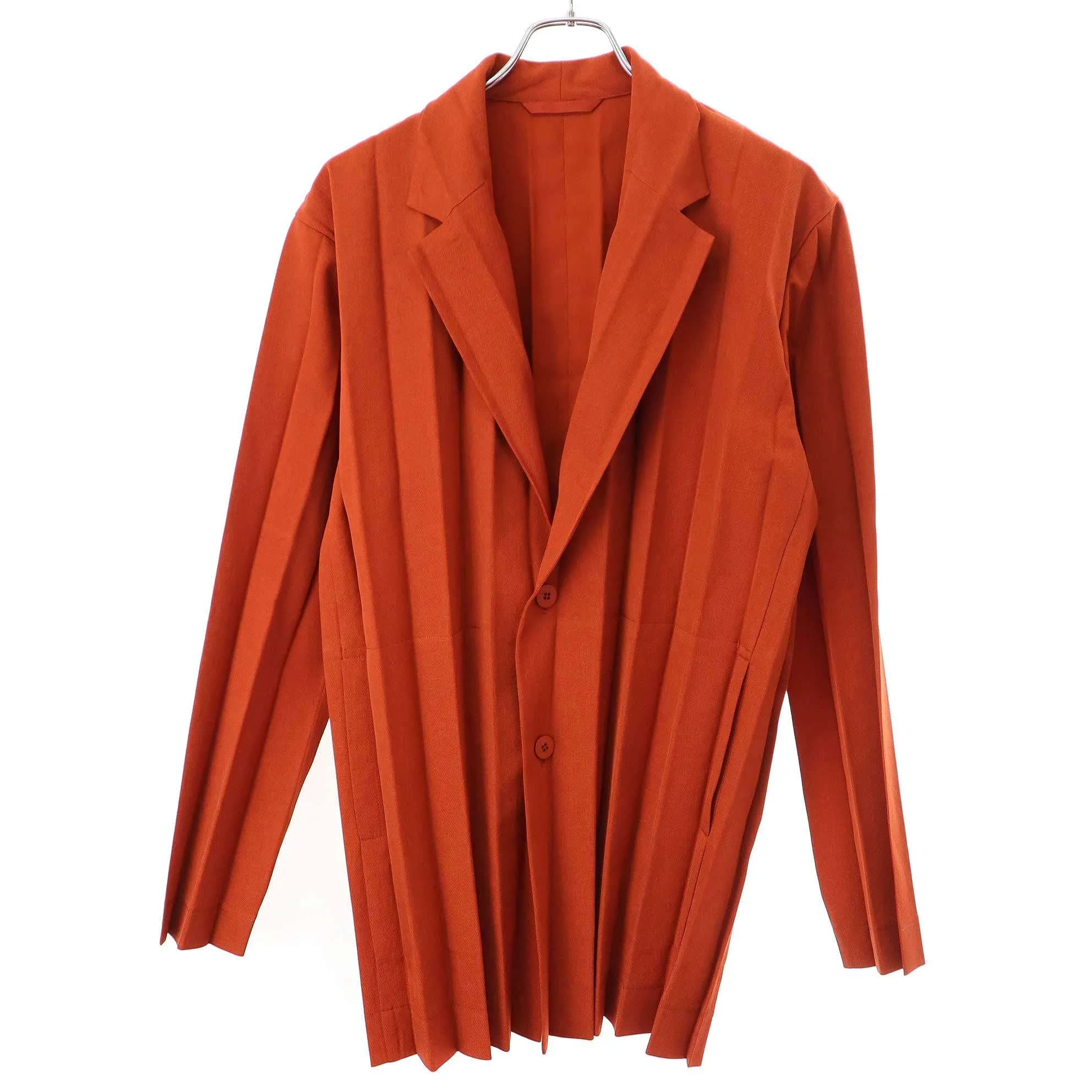 ISSEY MIYAKE オム プリッセ イッセイ ミヤケ 24AW EDGE ENSEMBLE プリーツテーラードジャケット