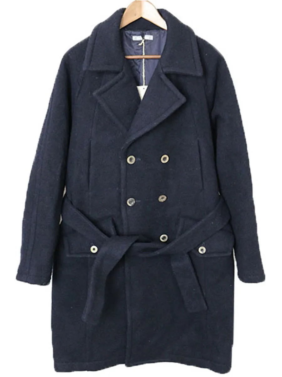 Elephant Blanc エレファンブラン 16AW ダブルブレストモッサウールPコート
