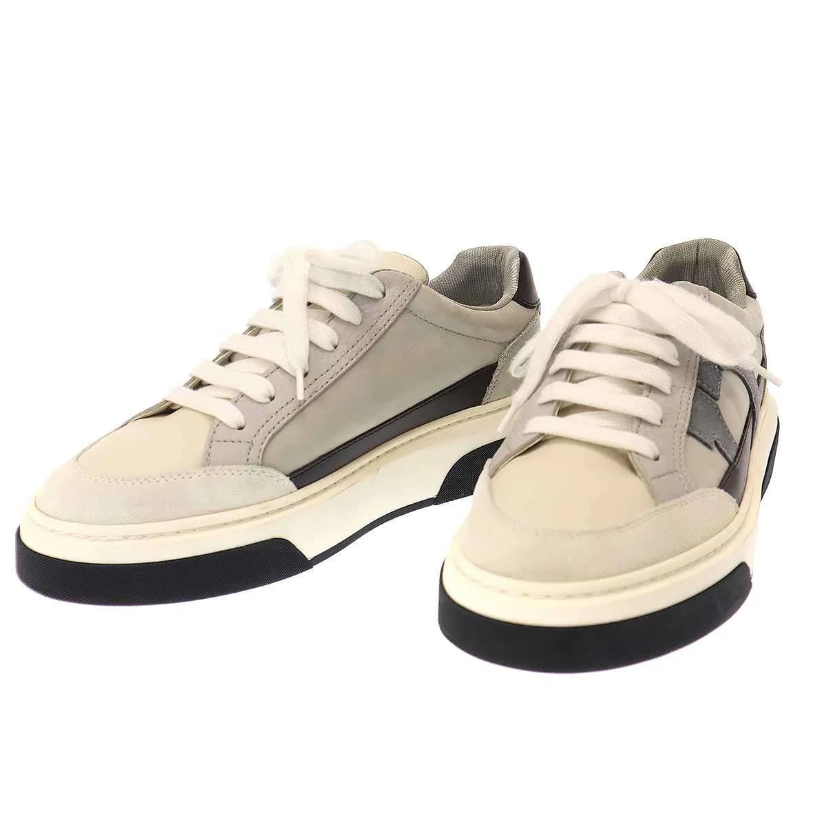 FERRAGAMO フェラガモ Gancini Outline ガンチーニ ローカットスニーカー