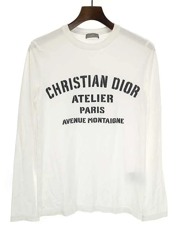 Dior HOMME ディオールオム 20AW ATELIERプリントロングスリーブカットソー
