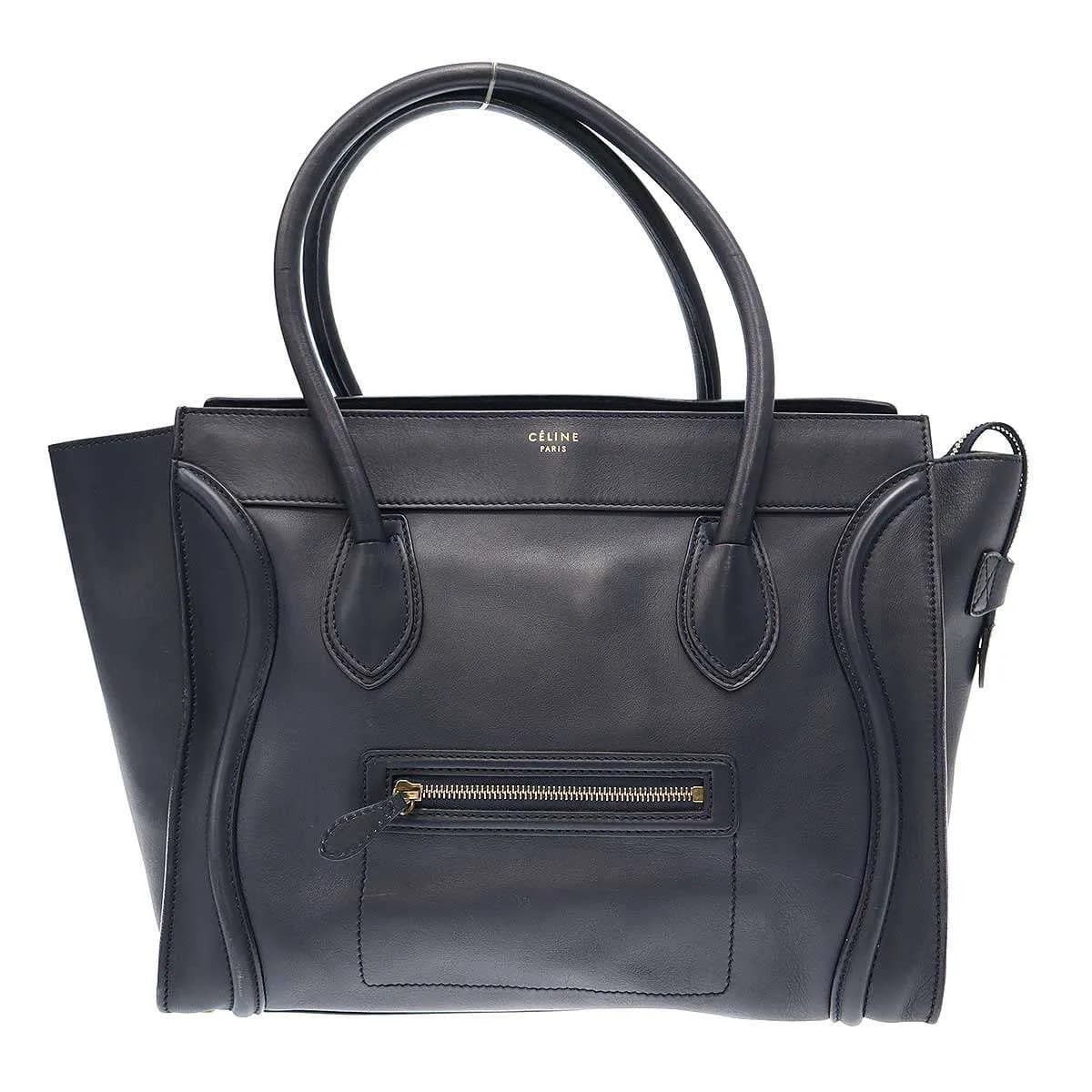 CELINE セリーヌ ラゲージミディアムショッパーバッグ S-GA-1111