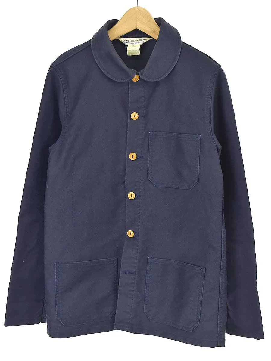 COMME des GARCONS コムデギャルソンコムデギャルソン ラウンドカラーコットンジャケット