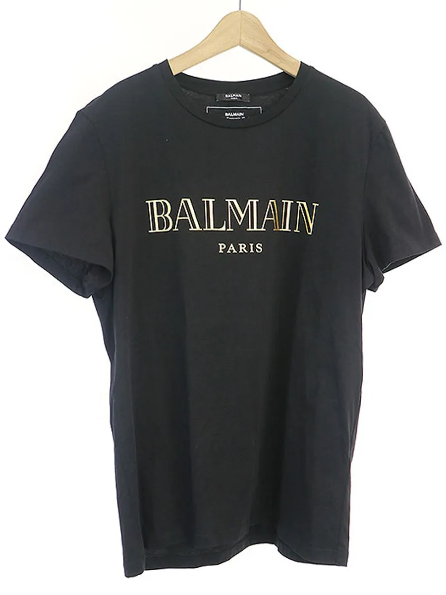 BALMAIN HOMME バルマン オム ロゴプリントTシャツ