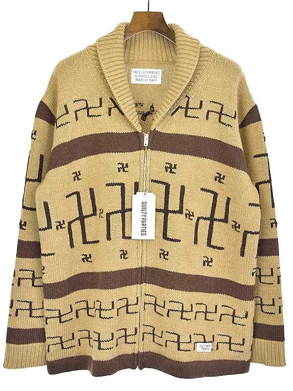 WACKO MARIA ワコマリア 18AW COWICHAN SWEATER カウチンニットセーター