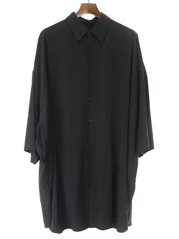 LAD MUSICIAN ラッドミュージシャン 19SS SUPER BIG SHORT SLEEVE SHIRT オーバーサイズ半袖シャツ